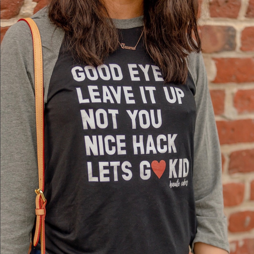 Batter up Raglan tee - Picture 3 of 3
